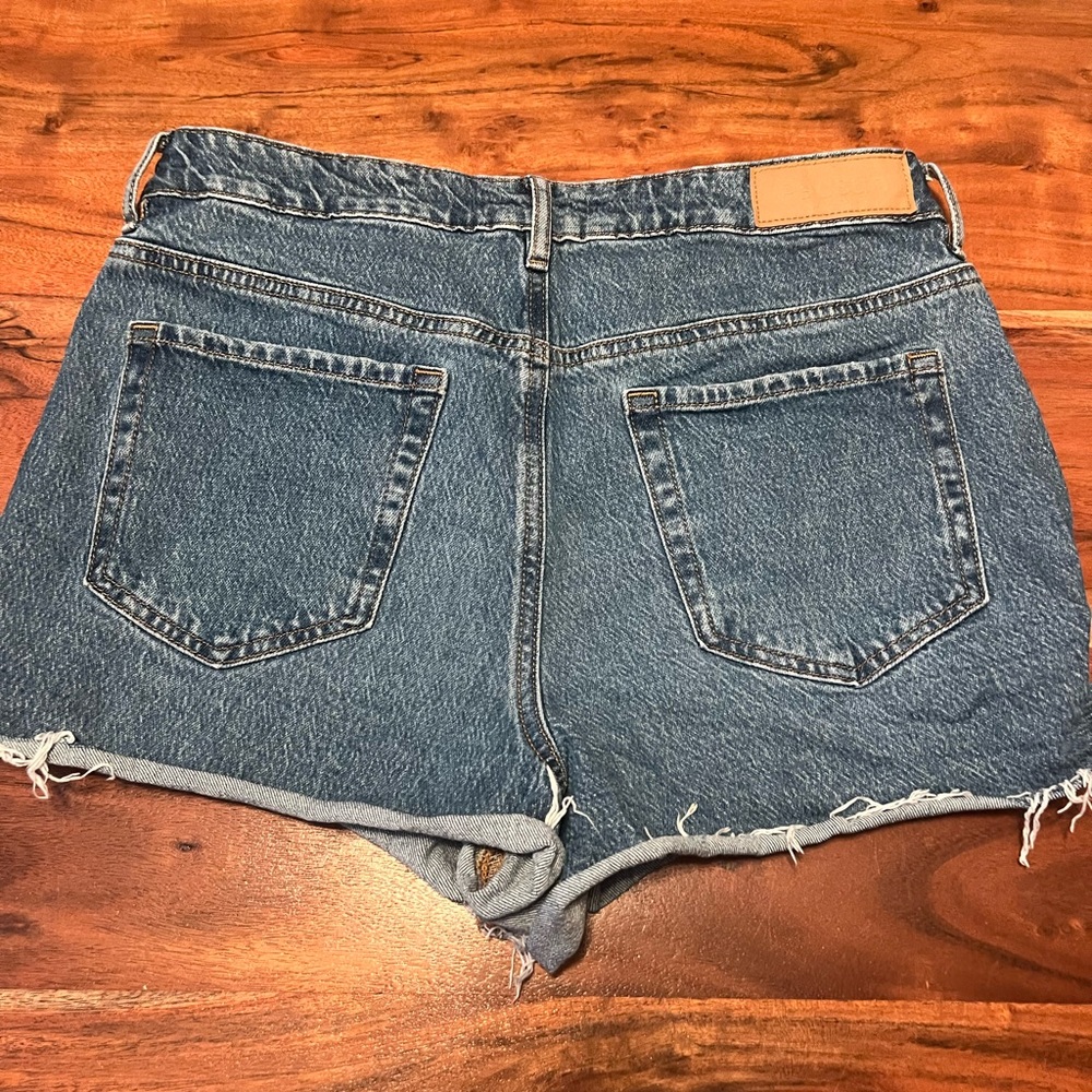 Pac Sun high rise jean shorts